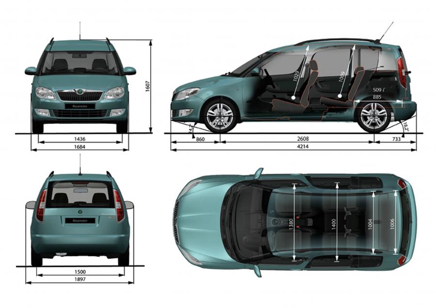  Skoda Roomster 2010 года  (фото 7 из 46)